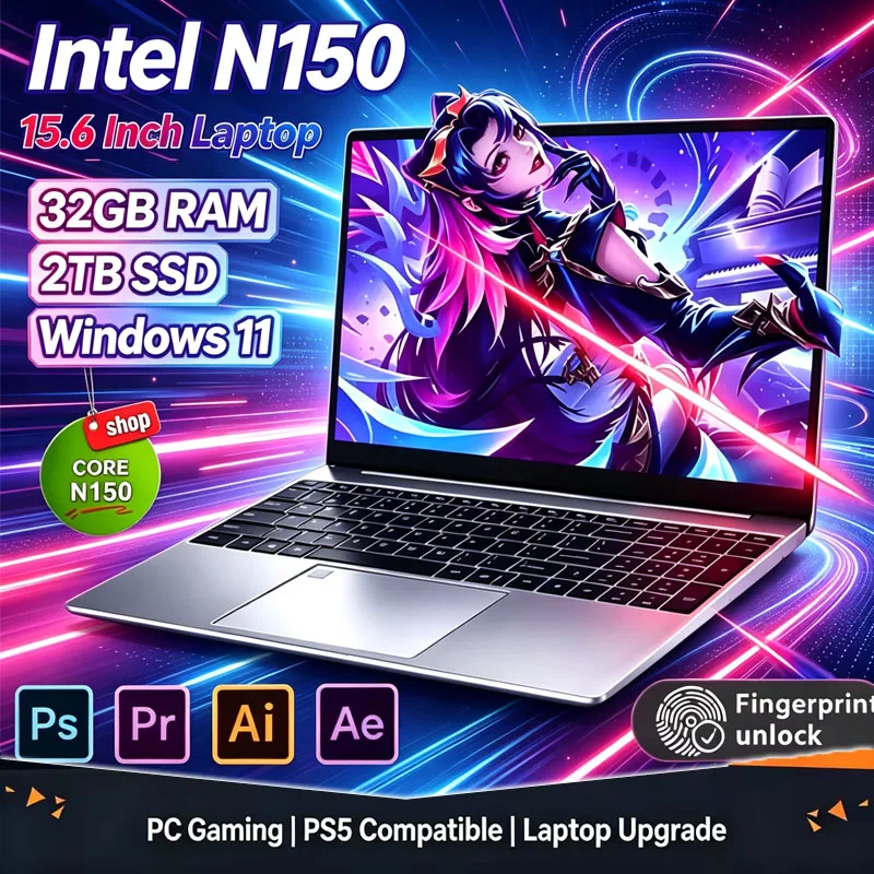 Ssd 1Tb - Novo Laptop 2026 de 15,6' com