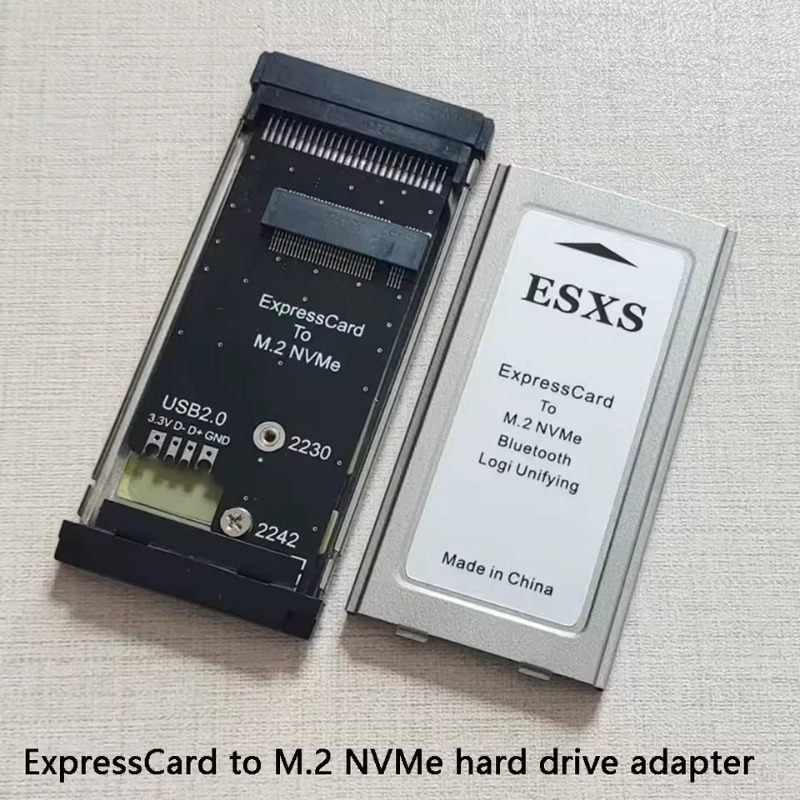 Nvme Ssd - Cartão ExpressCard para SSD M.2 NVMe
