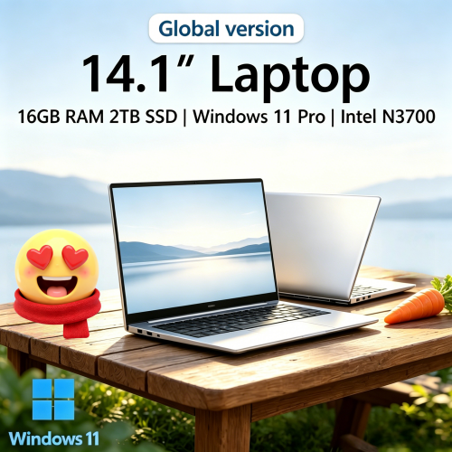 M.2 Ssd - Novate 2026 Sleek Cut Laptop Ultrafino