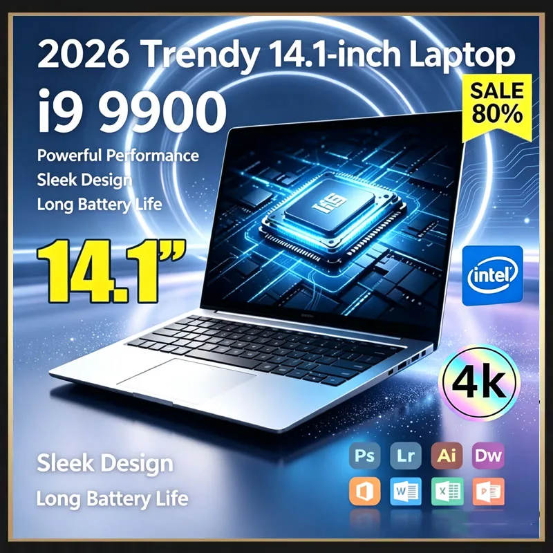 M.2 Ssd - Notebook ultrafino de 14,1