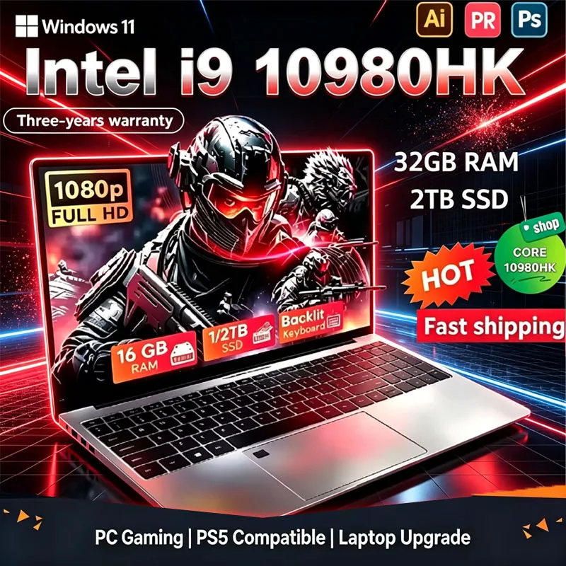 M.2 Ssd - Novo Lançamento Laptop Gamer 14.1 I9