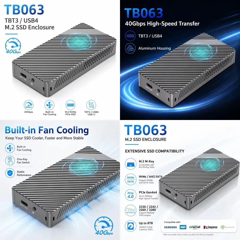 Sata Ssd - AP01 para Gabinete de SSD M.2