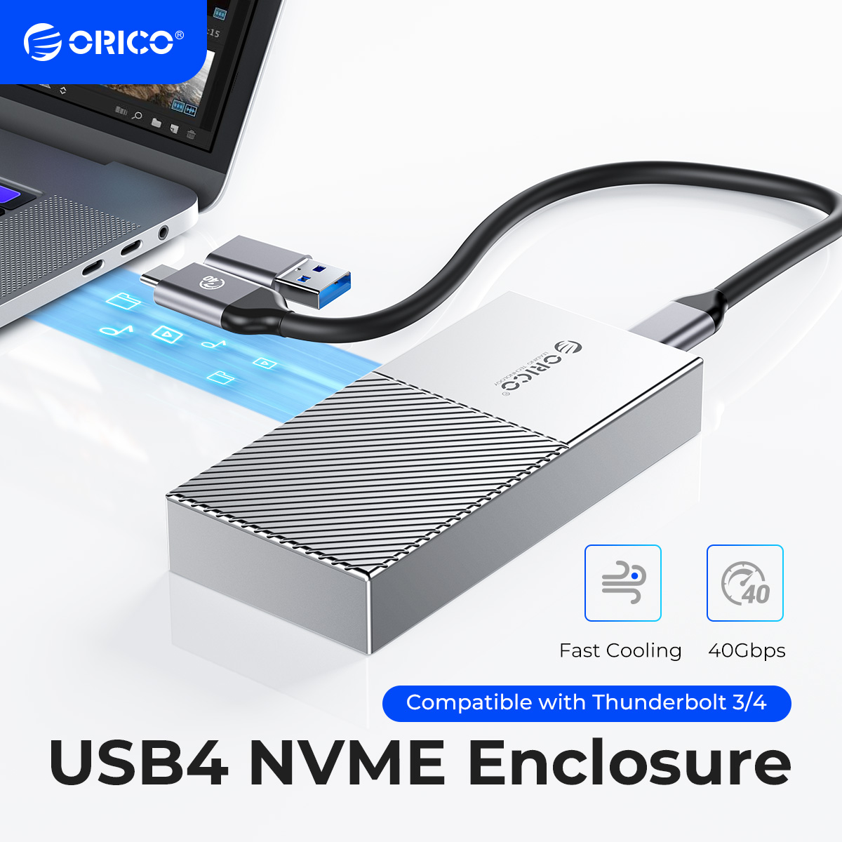 ORICO USB4 NVMe SSD Gabinete 4 - Thunderbolt 4 External Ssd 4Tb avaliação e preço