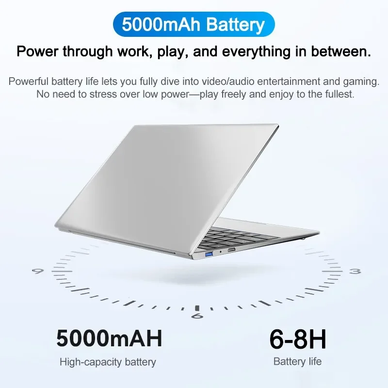 Notebook ultrafino de 15,6