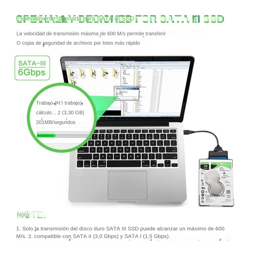 Cabo USB 3.0 SATA 3 de 30cm, A - Sata Ssd avaliação e preço