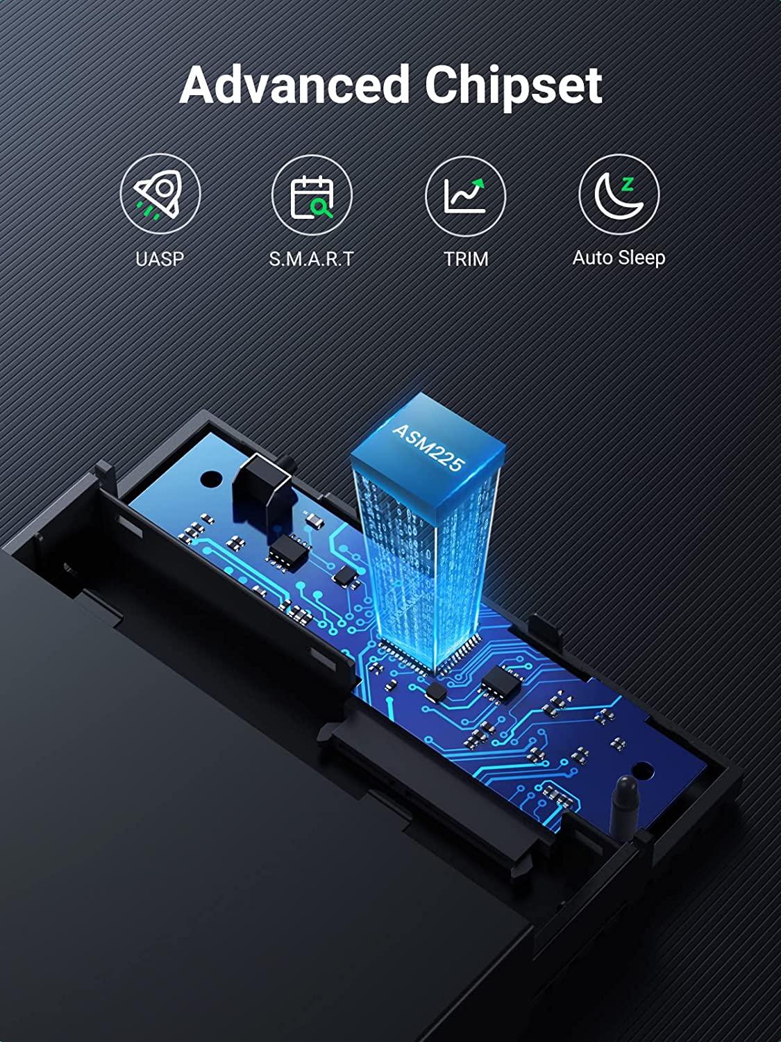 Gabinete de disco rígido exter - Sata Ssd avaliação e preço