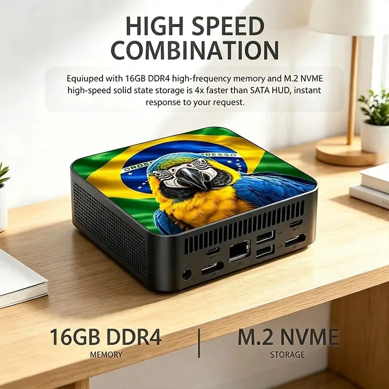 Novo Mini PC Poderoso, Computa - Ssd 1Tb avaliação e preço