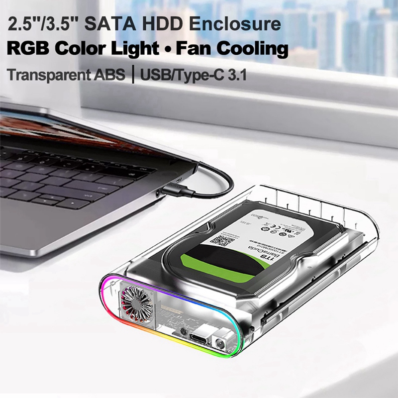 Gabinete Transparente para HDD - External Ssd avaliação e preço