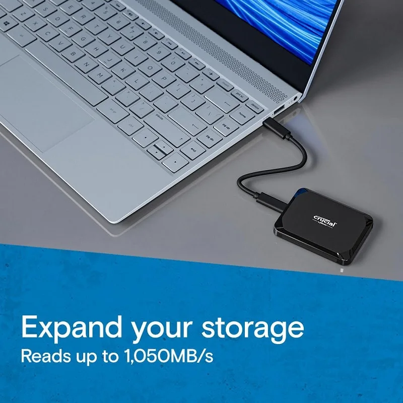 SSD portátil Crucial X9 de 4 T - External Ssd avaliação e preço