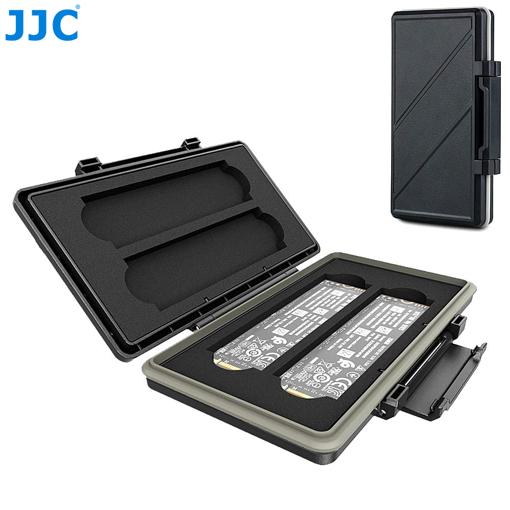 JJC-Suporte de armazenamento S - Memory Card Ssd avaliação e preço