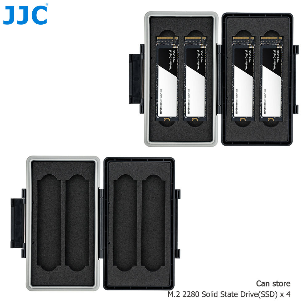 JJC-Suporte de armazenamento S - Memory Card Ssd avaliação e preço