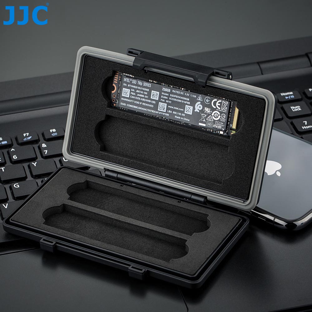 JJC-Suporte de armazenamento S - Memory Card Ssd avaliação e preço