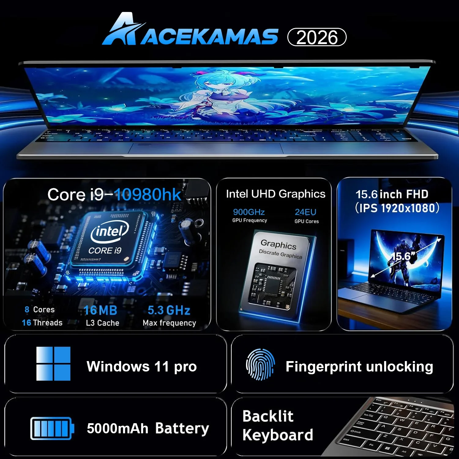 Laptop portátil de 15,6 polega - Ssd 1Tb avaliação e preço