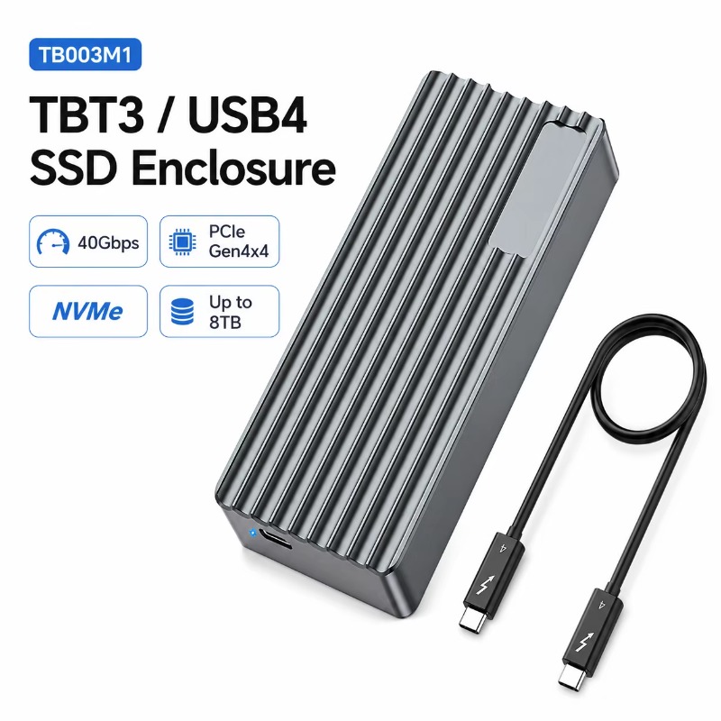 Gabinete TBT3/USB4 para SSD M. - External Ssd avaliação e preço