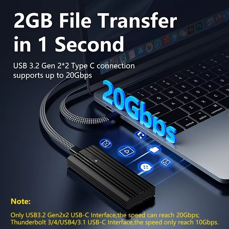 Case Externo de Alumínio EE1 p - External Ssd avaliação e preço