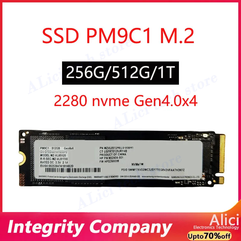 Original aplicável samsung pm9 - Samsung Ssd avaliação e preço