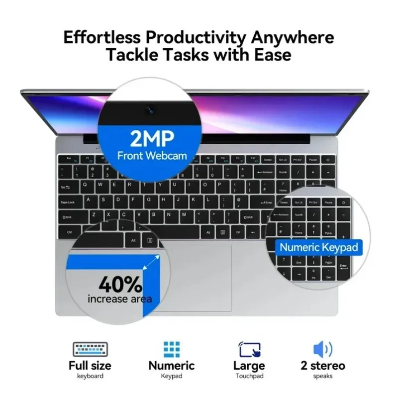 Notebook Portátil Fino de 15,6 - Ssd 2Tb avaliação e preço