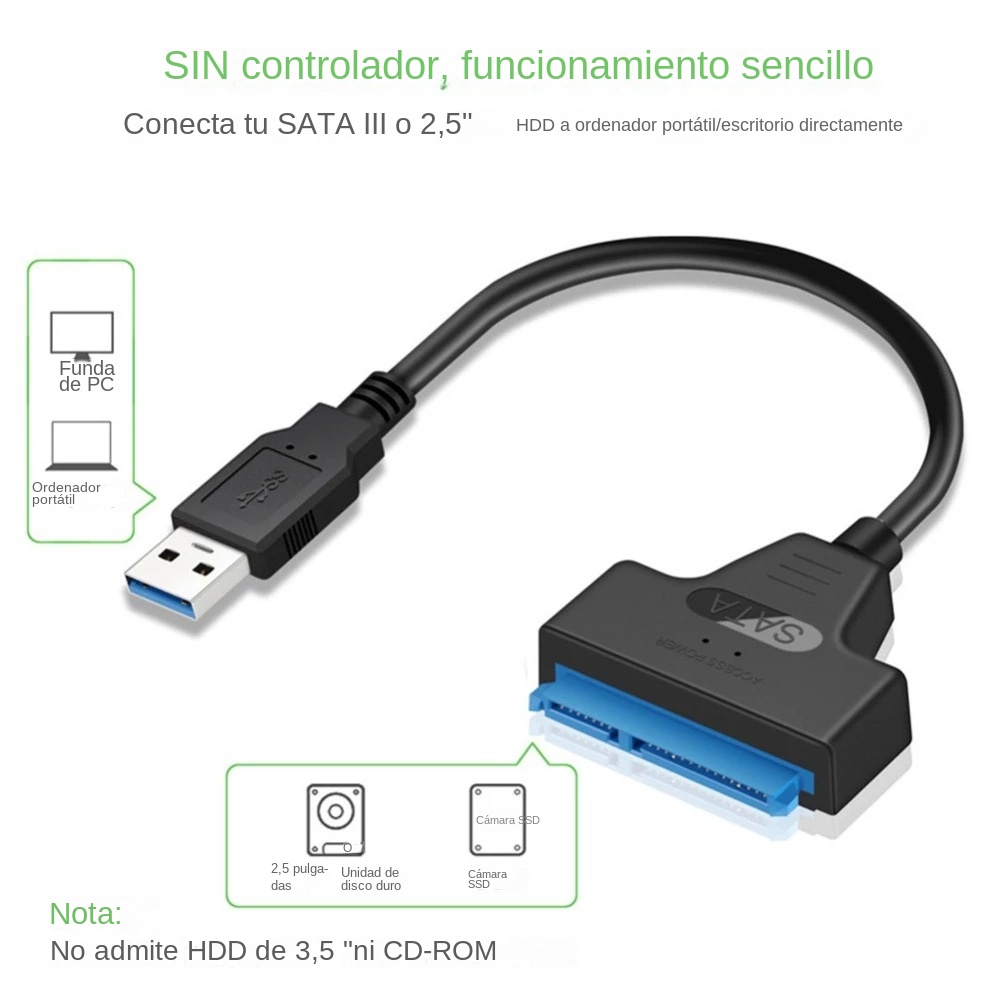 Cabo USB 3.0 SATA 3, Adaptador - Sata Ssd avaliação e preço