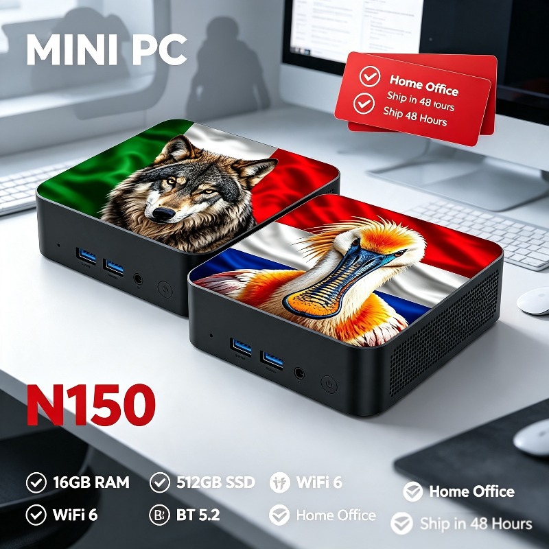 Novo Mini PC Intel Core N150 1 - Ssd 1Tb avaliação e preço